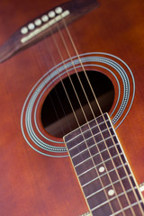 Closeup Guitar Sound Hole