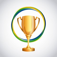 trophy gold design 