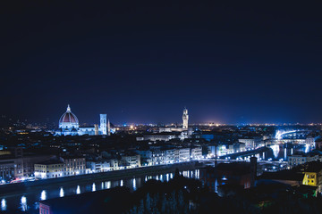 Night Firenze Landscape, Italy