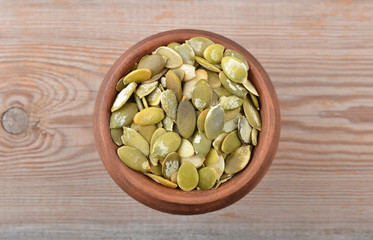 Pumpkin seeds ceramic jug