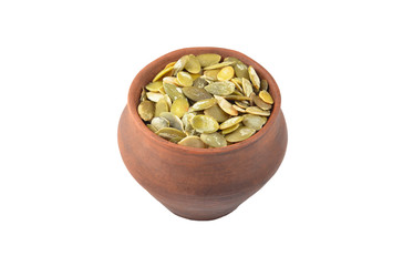 Pumpkin seeds ceramic jug