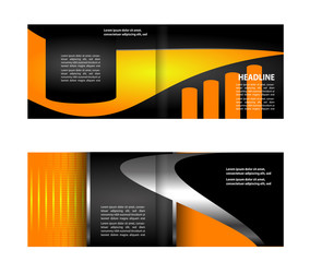 Leaflet template design
