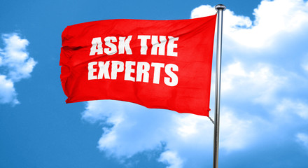 ask the experts, 3D rendering, a red waving flag