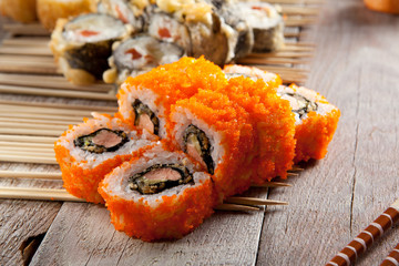 Sushi Roll on Sticks
