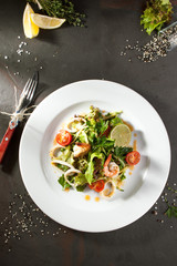 Shrimp and Calamari Salad