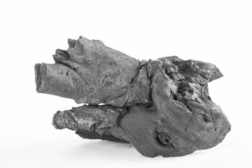 Traditional charcoal wood