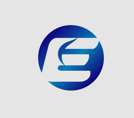 Letter E logo
