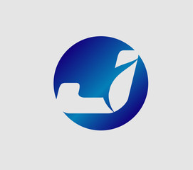 Letter J logo
