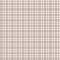 ブラウン系　チェック柄のシームレスパターン