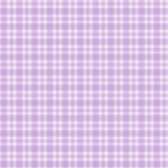 紫色系　チェック柄のシームレスパターン