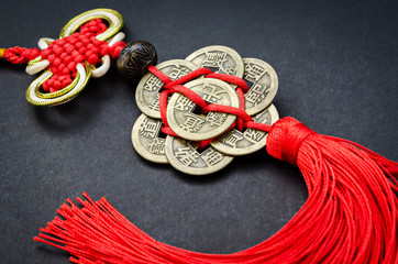 Lucky knot for Chinese new year greeting