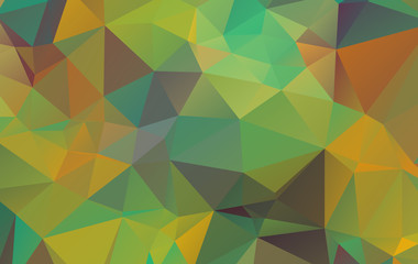 Abstract polygonal triangular background - vector illustration.e
