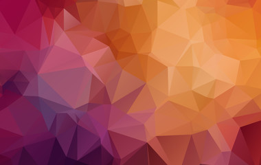 Abstract polygonal triangular background - vector illustration.e