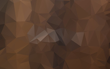 Abstract polygonal triangular background - vector illustration.e