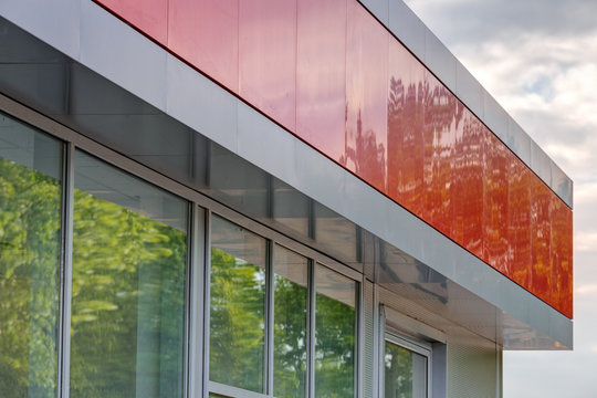 Modern and contemporary building