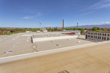 Building roof top details