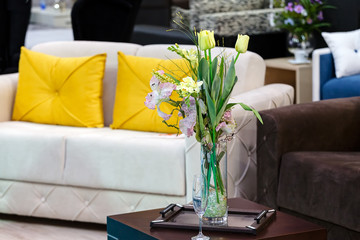 vase with flowers