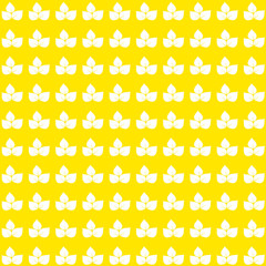 Abstract pattern with leaf