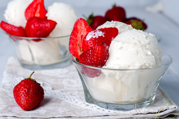 strawberry ice cream