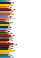 Colouring pencil border