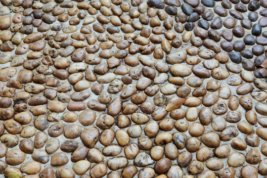 abstract background with round peeble stones
