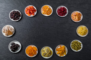 きれいなドライフルーツ　Beautiful dried fruit