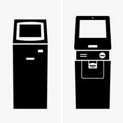Autimatic teller machines, shade pictures