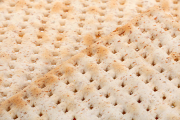 Matzo jewish bread background