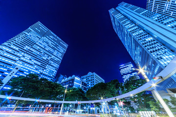 Obraz premium 新宿高層ビルの夜景
