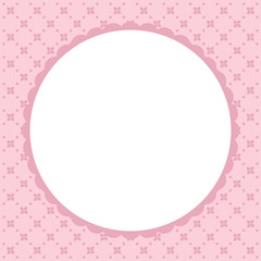 Vintage vector frame.