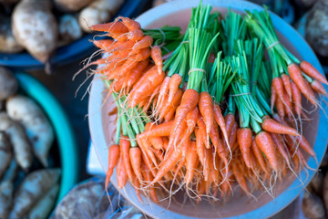 little carrot at market