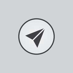 paper plane icon