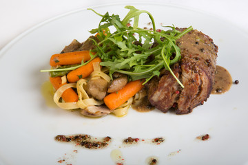 Mignon meat steak