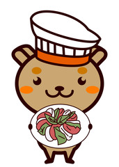 イタリア料理と動物シリーズ