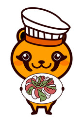 イタリア料理と動物シリーズ