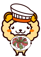 イタリア料理と動物シリーズ