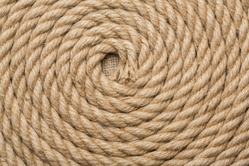 jute rope spiral