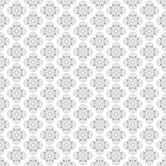 square rosettes seamless pattern
