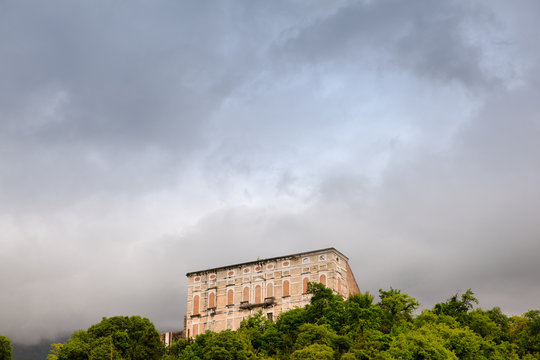 View of the Polcenigo castle