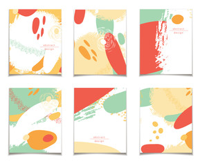 summer abstract template