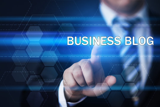 businessman pressing button on virtual screens