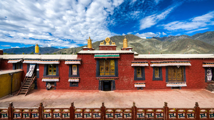 Trandruk monastery (Tradruk temple) in Tibet, China