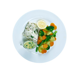 cod  lemon sauce