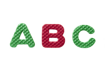 puzzle mat with letters