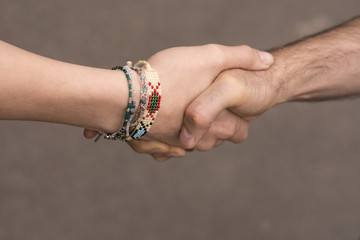 Handshake - closeup