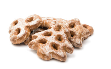 Christmas cookies isolated