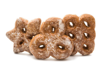 Christmas cookies isolated
