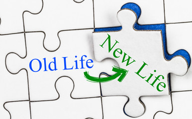 New Life Puzzle Konzept