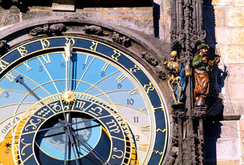 Astronomical Clock Orloj, of Prague
