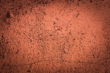 Old destroyed concrete wall background.